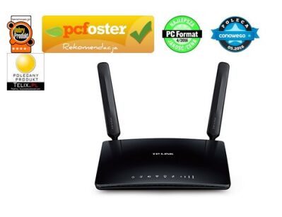 TP-LINK ( KOM0678 ) Archer MR200 | AC750 Dwupasmowy, bezprzewodowy router SIM