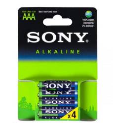 SONY BAT0264 Bateria alkaliczna LR03 4szt./bl. Wielkość AAA