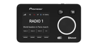 Pioneer  SDA-11DAB  Adapter do radia cyfrowego DAB+ z modułem Bluetooth