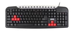 INTEX (KOM0224) Klawiatura Slim Opera PS2  I  2 LATA GWARANCJI