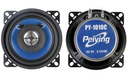 Peiying PY-1010C 4"  2-drożne głośniki współosiowe  (60W) 