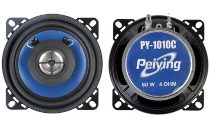 Peiying PY-1010C 4"  2-drożne głośniki współosiowe  (60W) 