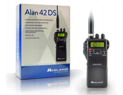 MIDLAND Alan 42 DS RADIO CB AM/FM   |  ręczne