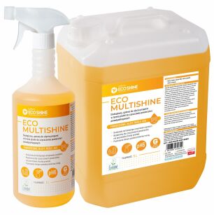 ECO SHINE Nature ECO MULTISHINE 5L Ekologiczny, gotowy do użycia preparat w formie pianki do czyszczenia powierzchni ponadpodłogowych