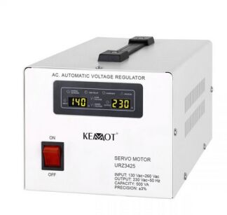 KEMOT MSER-500 Automatyczny stabilizator napięcia  | 500 VA |  serwomotor