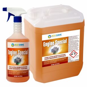 ECO SHINE ENGINE SPECIAL  5L Gotowy do użycia preparat do czyszczenia silników samochodowych i przemysłowych