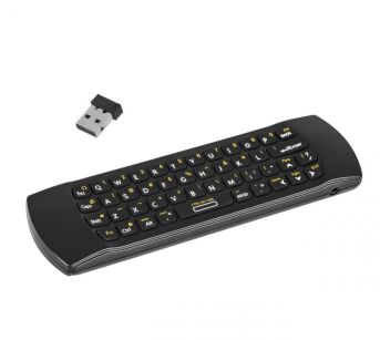 Quer KOM0834 Klawiatura bezprzewodowa z AIRMOUSE m.in. do Smart TV Android Dongle