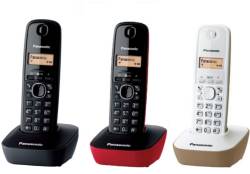 PANASONIC KX-TG1611   Telefon stacjonarny   I  Bezprzewodowy  I  3 KOLORY
