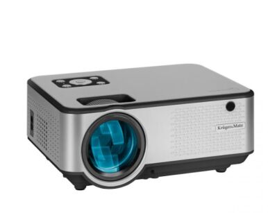 Kruger&Matz V-LED50 Projektor LED | Wi-Fi | Pokrętło regulacji Keystone