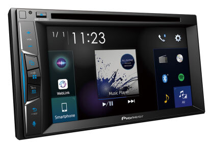 Pioneer AVH-Z2200BT Stacja multimedialna 2-DIN | Apple Carplay | Waze | BLUETOOTH | CD/DVD