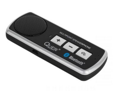 QUER KOM0649 Zestaw głośnomówiący |  Bluetooth |  MULTIPOINT-dwa telefony jednocześnie  | 