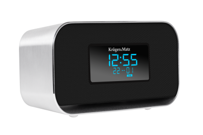 Kruger&Matz KM 1150  ( KM1150 )  Radiobudzik  I  AUX  I  USB  I   BLUETOOTH