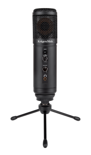 Kruger&Matz Warrior GV-100  Mikrofon gamingowy  Złącze USB
