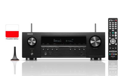 DENON AVR-S760H 7.2-kanałowy amplituner AV 8K z platformą HEOS Built-in® oraz sterowaniem głosowym