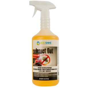 ECO SHINE INSECT OUT 5L Preparat do usuwania owadów i innych zabrudzeń organicznych z szyb, lamp i karoserii.