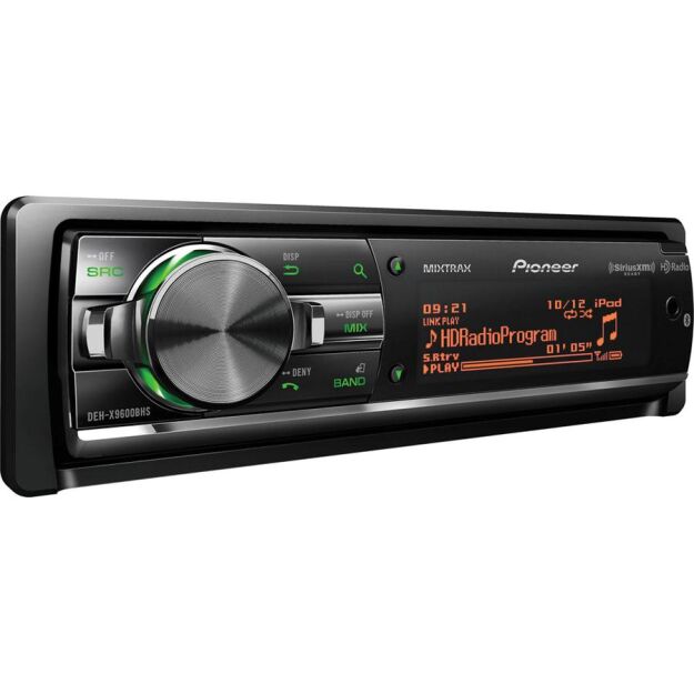 Pioneer DEH-X9600BT  Radioodtwarzacz CD |  Bluetooth | Mixtrax EZ|  iPod/iPhone /Android | 2 x usb | 3 X Pre-out (duży wyświetlacz punktowy)