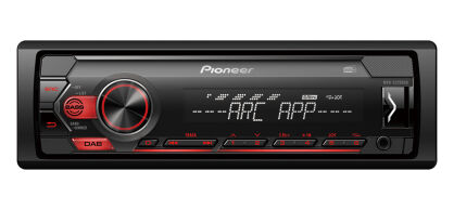 Pioneer MVH-S220DAB Radioodtwarzacz USB | iOs/android | radio cyfrowe DAB/DAB+