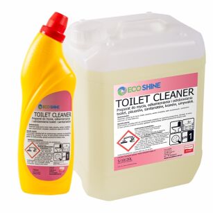 ECO SHINE TOILET CLEANER 5L Zagęszczony preparat czyszczący do codziennego mycia toalet, pisuarów, wanien, brodzików.