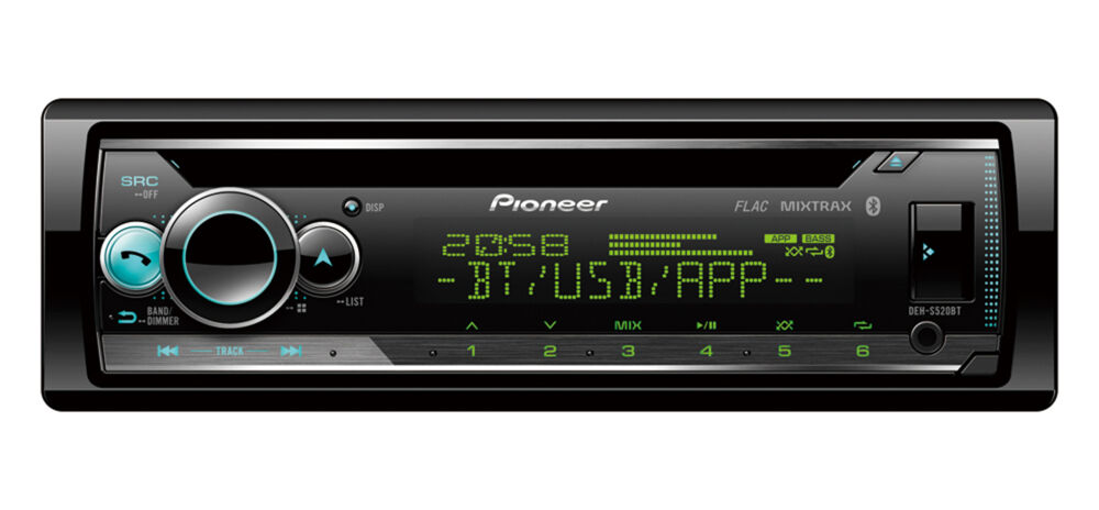 Pioneer DEH-S520BT Odtwarzacz CD | USB | Android & iPhone