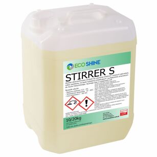 ECO SHINE STIRRER S 20L Lekko zasadowy preparat na bazie substancji chelatujących i surfaktantów anionowych