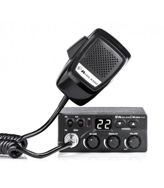 MIDLAND M-ZERO PLUS AM/FM  |  MINI Radio CB
