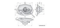 Pioneer TS-R6951S Potężny, 3-drożny, pełnozakresowy system głośników zapewniający doskonałą jakość basów. (400W) - 3