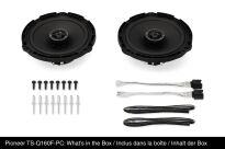 Pioneer TS-Q160F-PC Perfect Fit 16,5cm (dwudrożny) głośnik współosiowy 350 W Peugeot | Citroen | DS Automobiles | Opel | Vauxhall | Toyota - 3