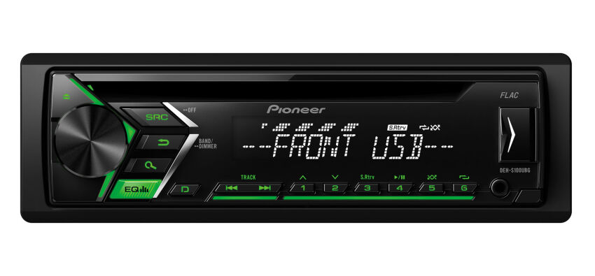 Pioneer  DEH-S100UBG ( DEHS 1000 UBG )  Radioodtwarzacz RDS, CD, USB, Aux-in  