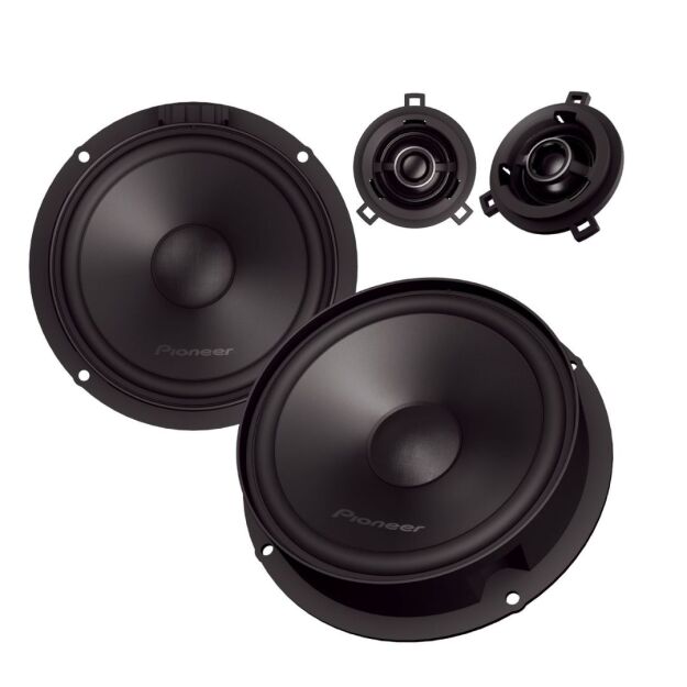 Pioneer TS-Q160C-VW Perfect Fit 16,5cm (dwudrożny) system komponentów 350 W Volkswagen | Cupra |  Seat |  Skoda | Audi