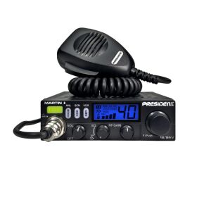 PRESIDENT Martin + PLUS  Radio CB  |   ZMIENNE PODŚWIETLENIE   | USB