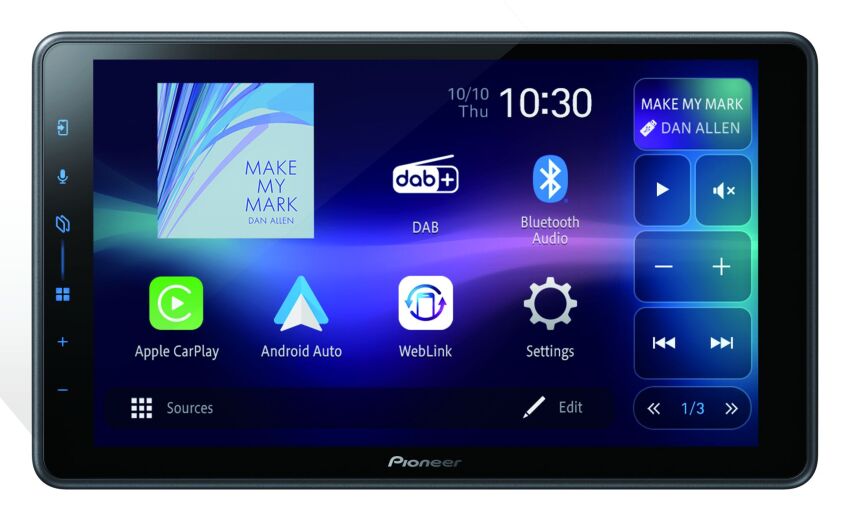 Pioneer SPH-EVO98DAB-C Stacja mulimedialna | Camper Navigation | 9``| Wi-Fi