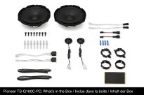 Pioneer TS-Q160C-PC Perfect Fit 16,5cm (dwudrożny) system 350 W | Peugeot | Citroen | DS Automobiles |Opel/Vauxhall |  Toyota - 2