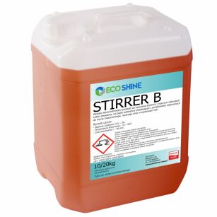 ECO SHINE STIRRER B 20L Lekko zasadowy preparat, na bazie substancji chelatujących i surfaktantów niejonowych